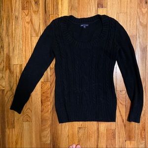 Chunky Scoop-Neck Sweater